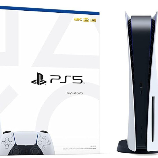 Sony PlayStation Console Bundle with PS5 Red Controller